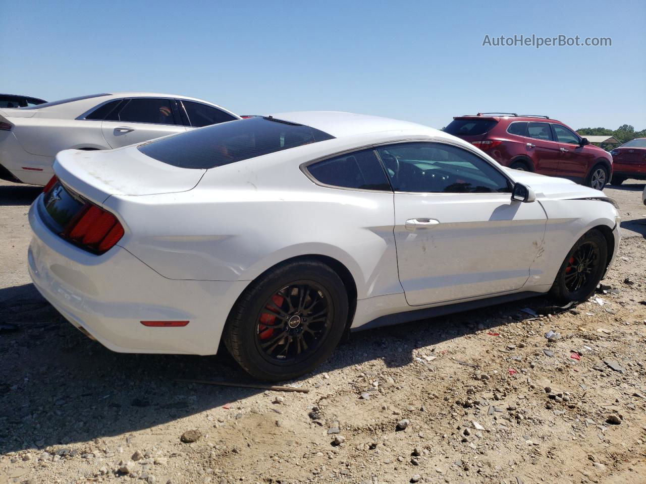 2016 Ford Mustang  White vin: 1FA6P8AM3G5271773