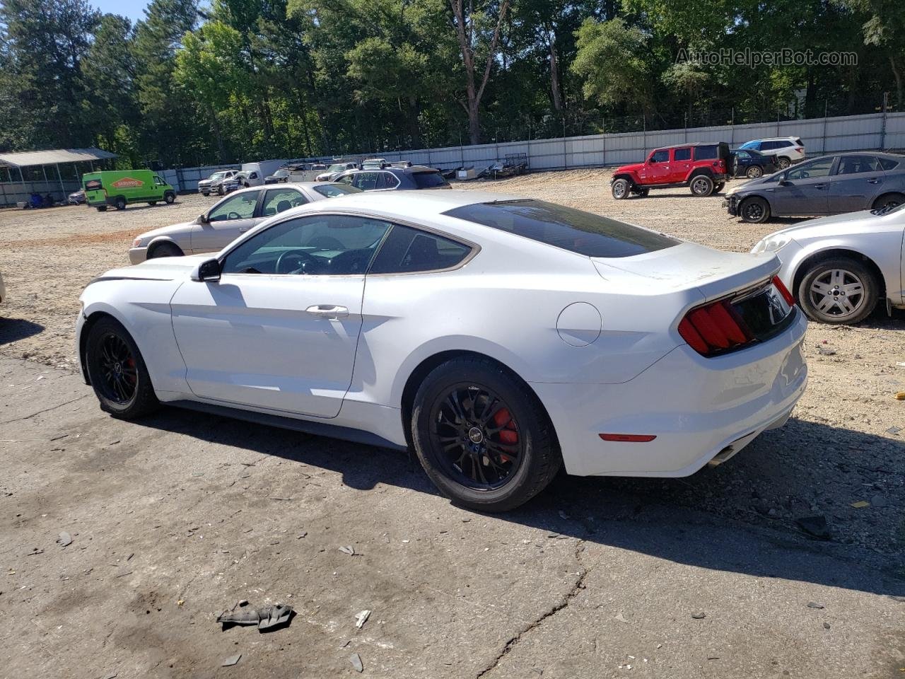2016 Ford Mustang  White vin: 1FA6P8AM3G5271773
