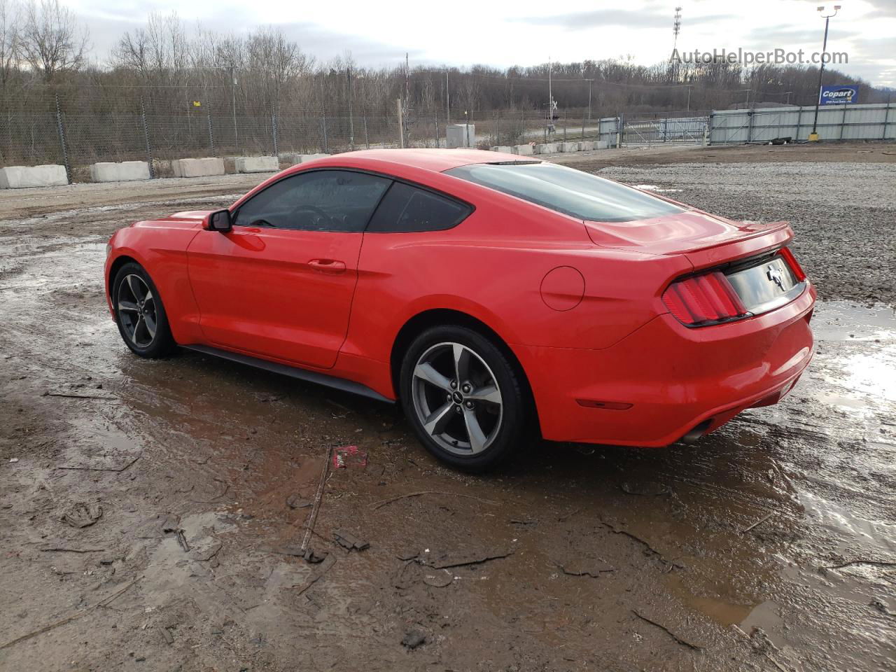 2016 Ford Mustang  Red vin: 1FA6P8AM3G5299914