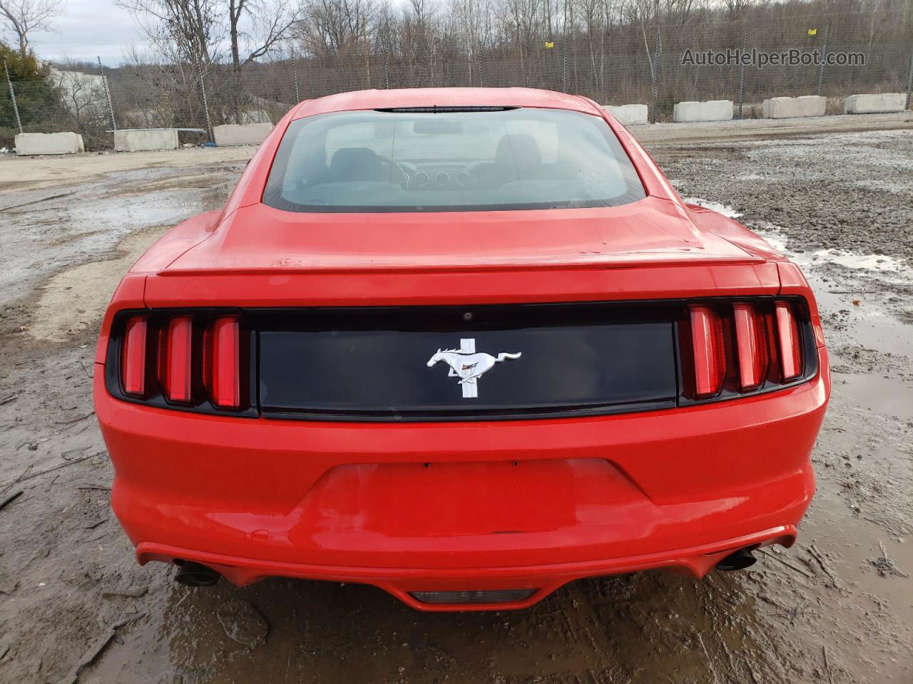 2016 Ford Mustang  Red vin: 1FA6P8AM3G5299914