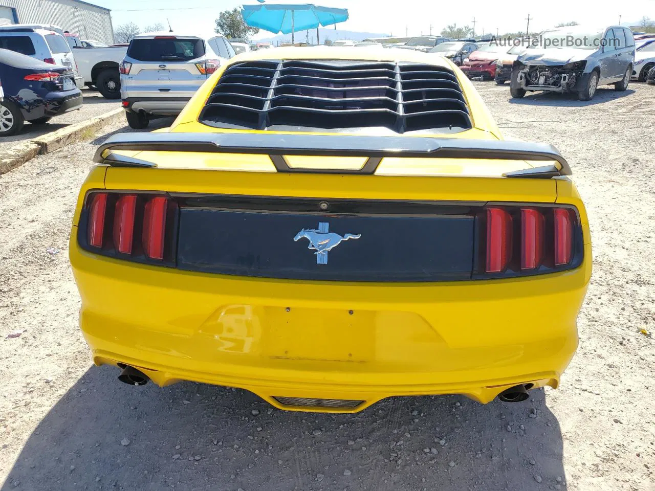 2015 Ford Mustang  Yellow vin: 1FA6P8AM4F5364204