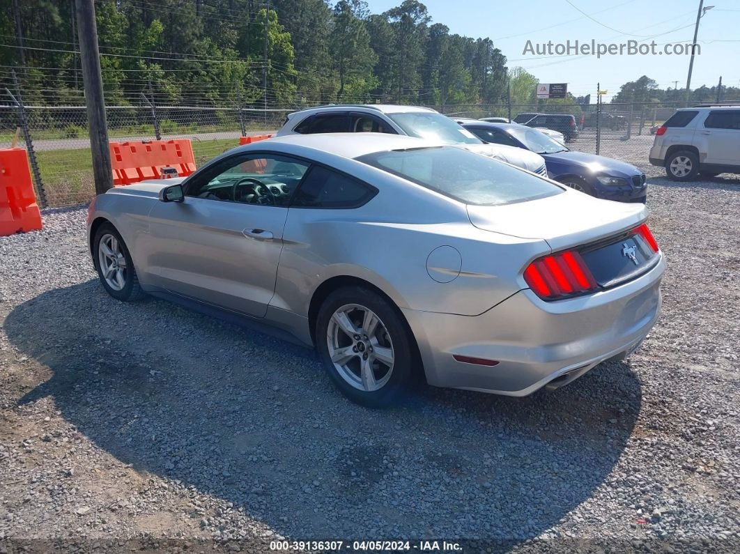 2015 Ford Mustang V6 Silver vin: 1FA6P8AM4F5390446