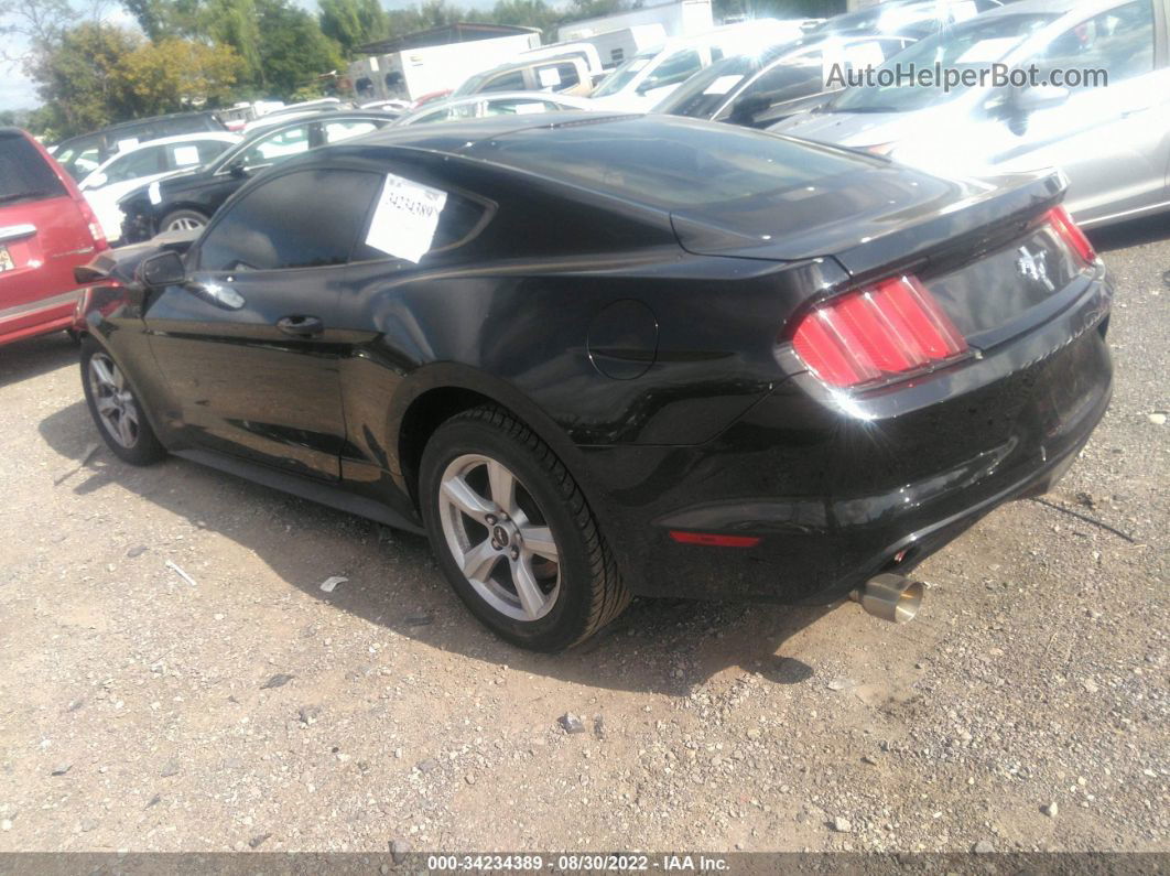 2015 Ford Mustang V6 Black vin: 1FA6P8AM4F5398921