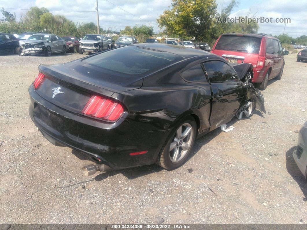 2015 Ford Mustang V6 Black vin: 1FA6P8AM4F5398921