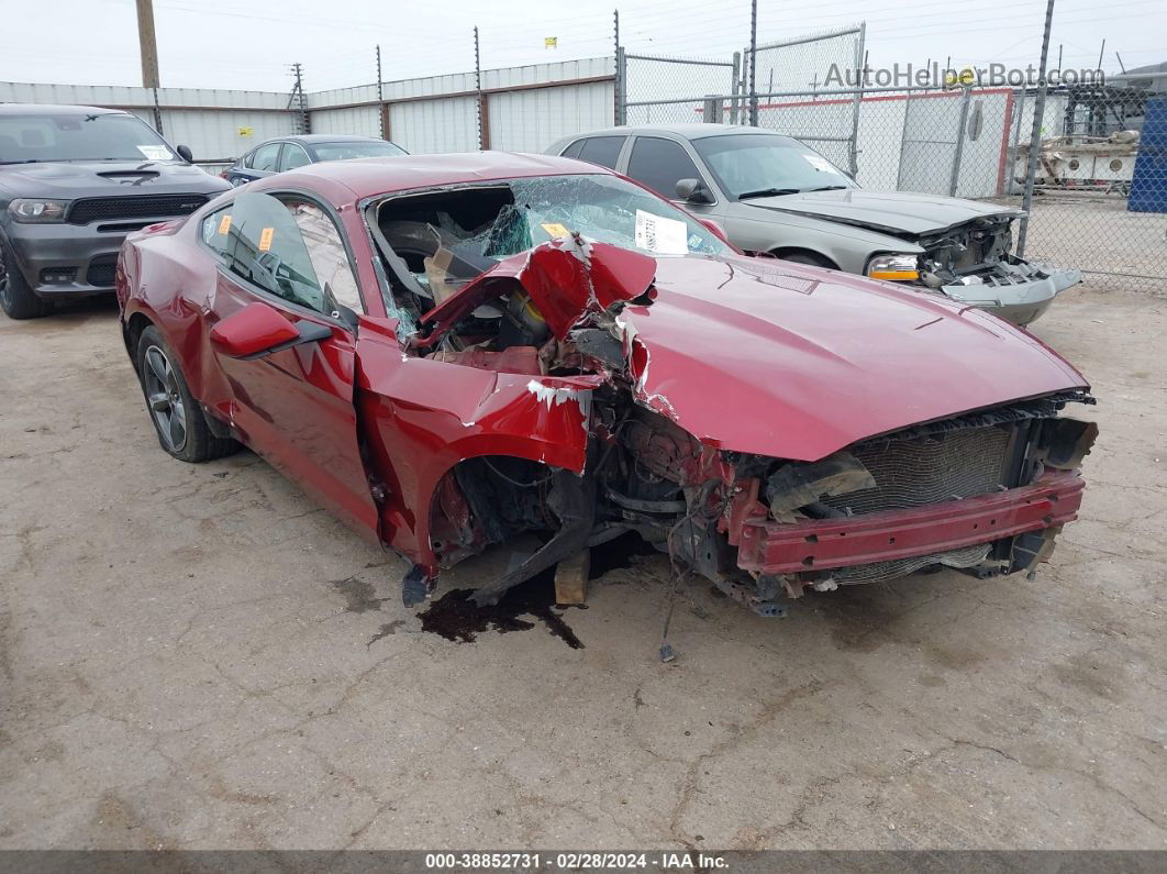 2016 Ford Mustang V6 Red vin: 1FA6P8AM4G5252701