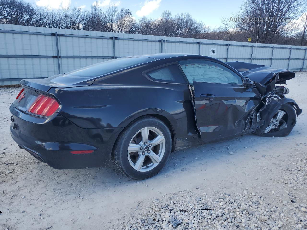 2016 Ford Mustang  Black vin: 1FA6P8AM4G5272866