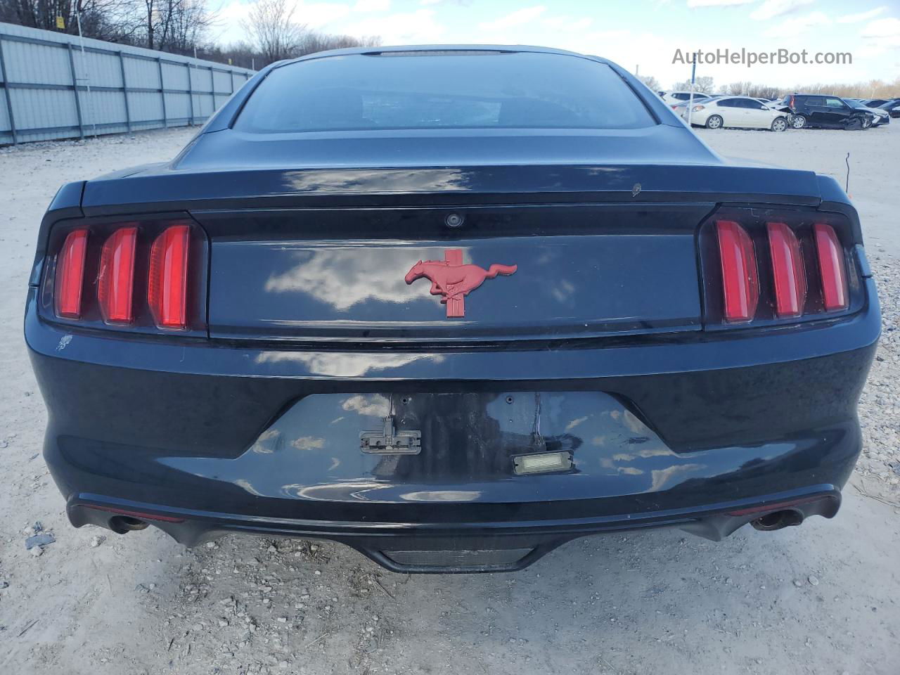 2016 Ford Mustang  Черный vin: 1FA6P8AM4G5272866