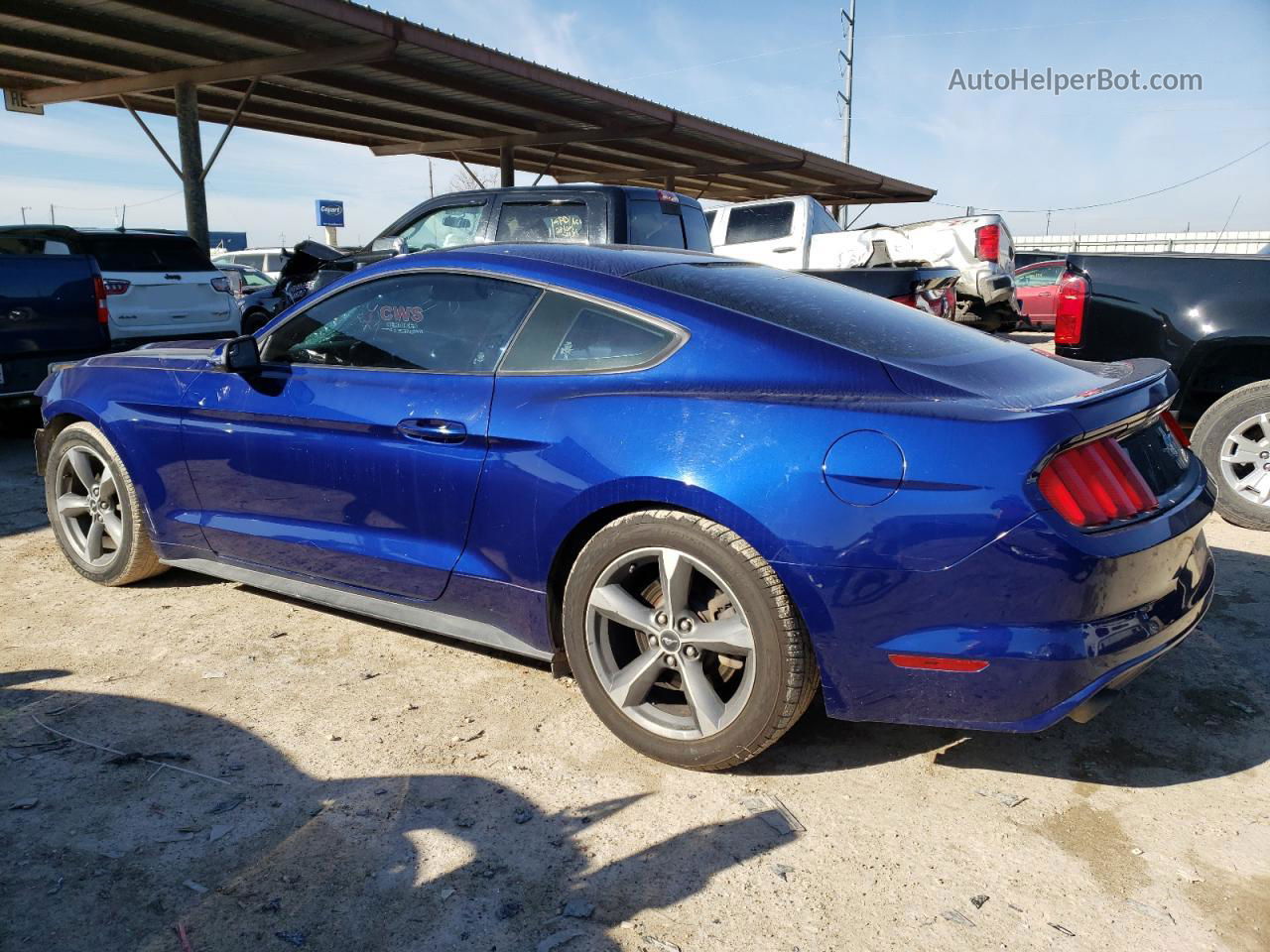 2016 Ford Mustang  Blue vin: 1FA6P8AM4G5273161