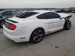 2015 Ford Mustang  White vin: 1FA6P8AM5F5335018