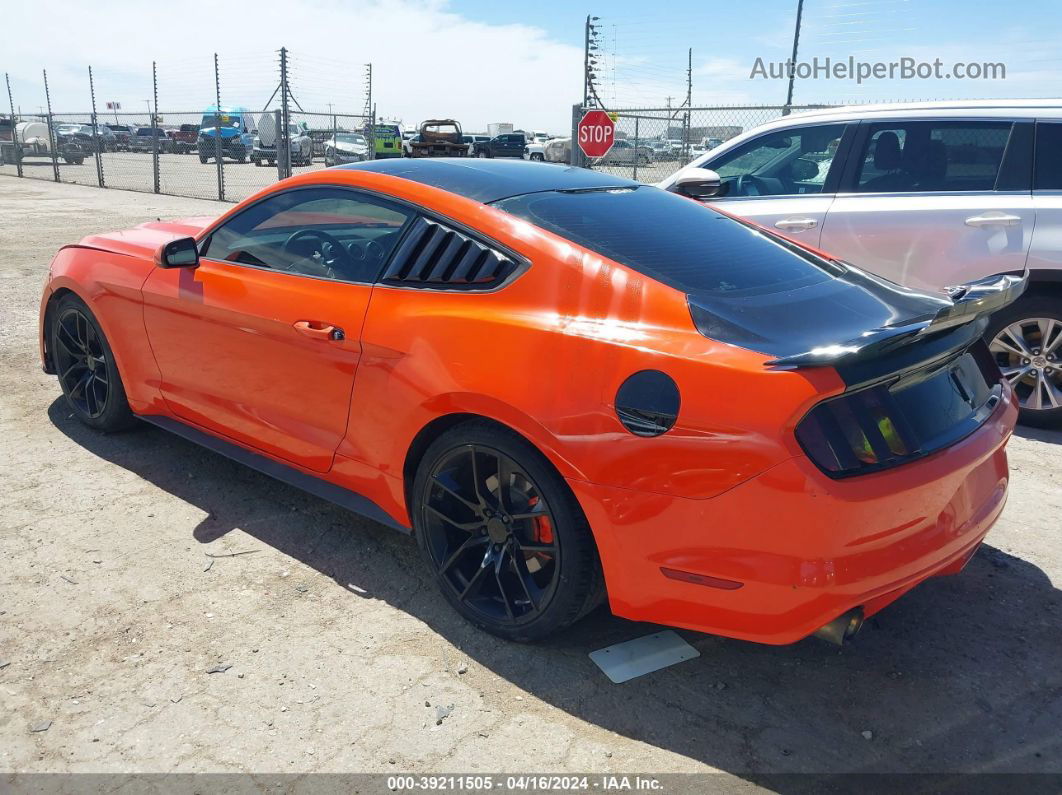 2015 Ford Mustang V6 Orange vin: 1FA6P8AM5F5350232