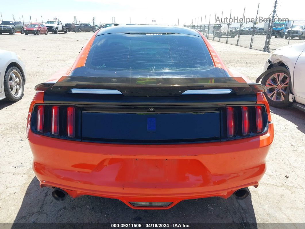 2015 Ford Mustang V6 Orange vin: 1FA6P8AM5F5350232