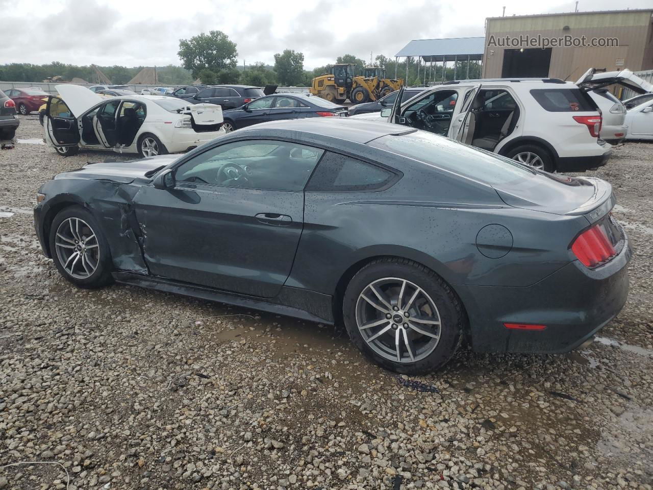 2015 Ford Mustang  Black vin: 1FA6P8AM5F5408372