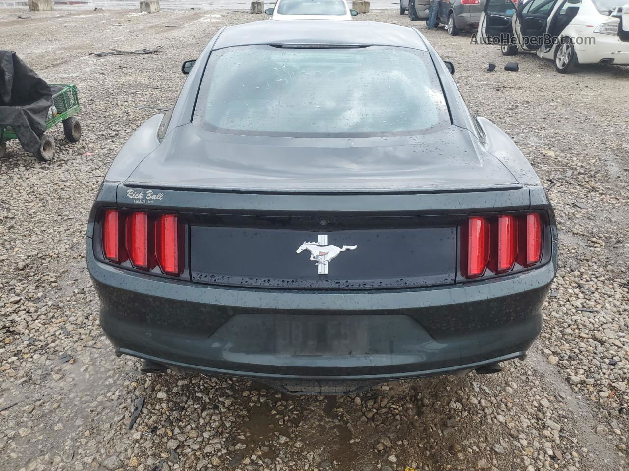 2015 Ford Mustang  Black vin: 1FA6P8AM5F5408372