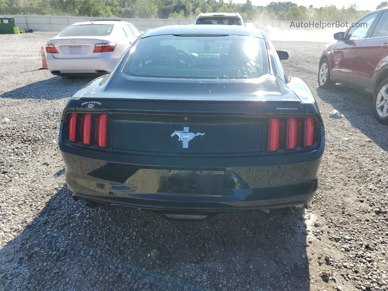 2016 Ford Mustang  Black vin: 1FA6P8AM5G5296318