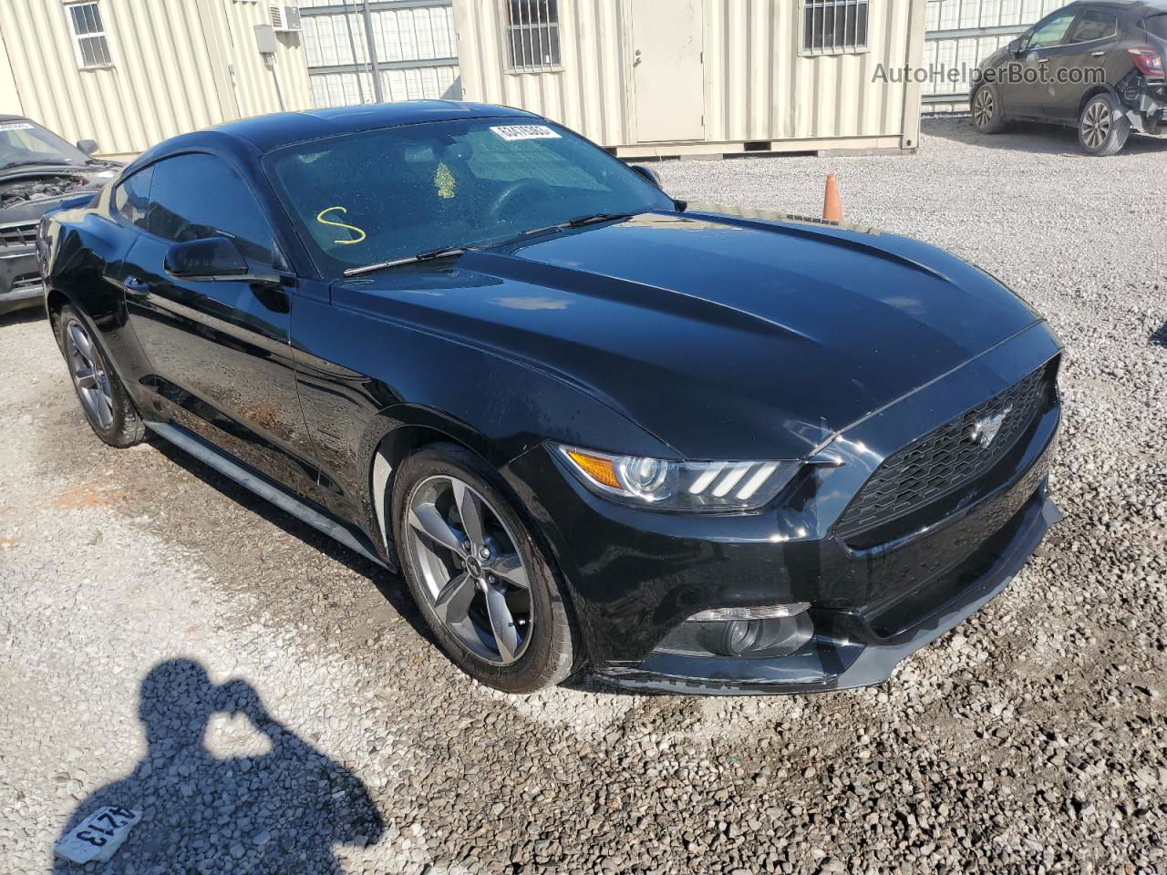 2016 Ford Mustang  Черный vin: 1FA6P8AM5G5296318