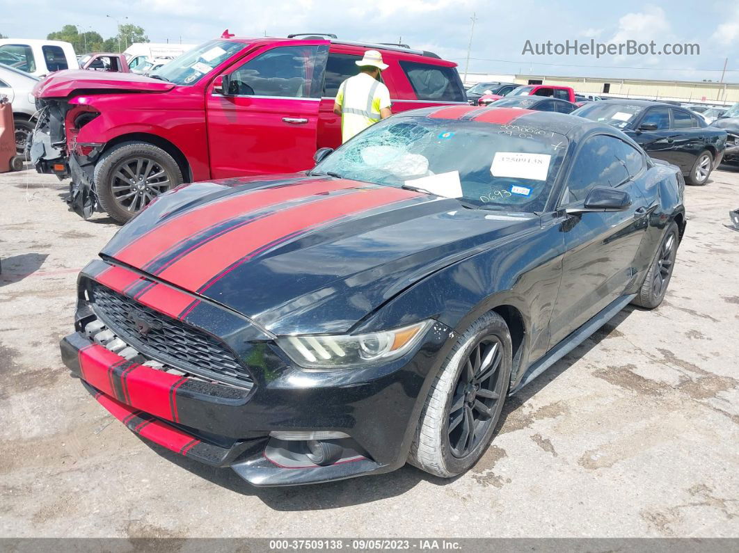 2015 Ford Mustang V6 Black vin: 1FA6P8AM6F5310693