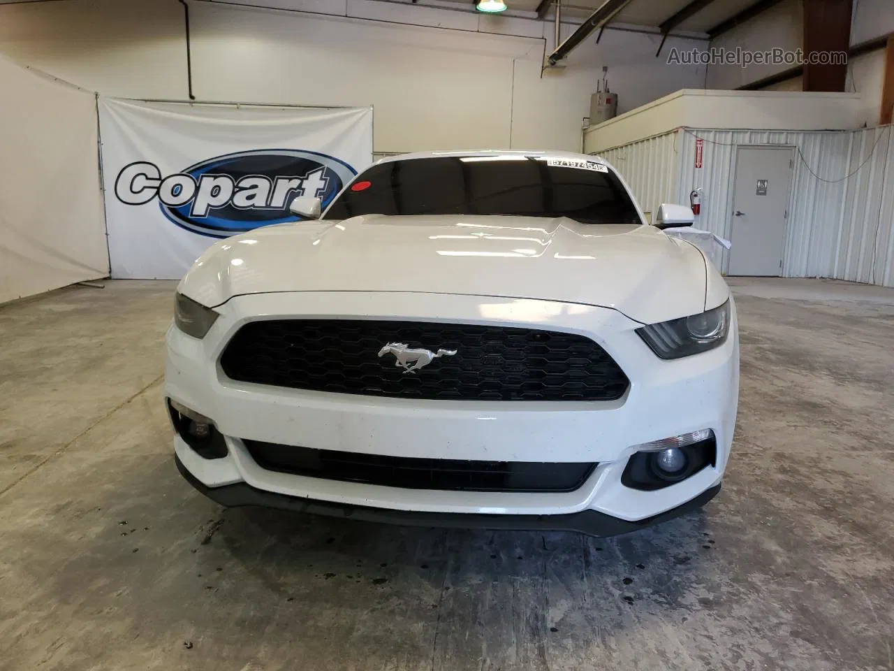 2016 Ford Mustang  White vin: 1FA6P8AM6G5259827