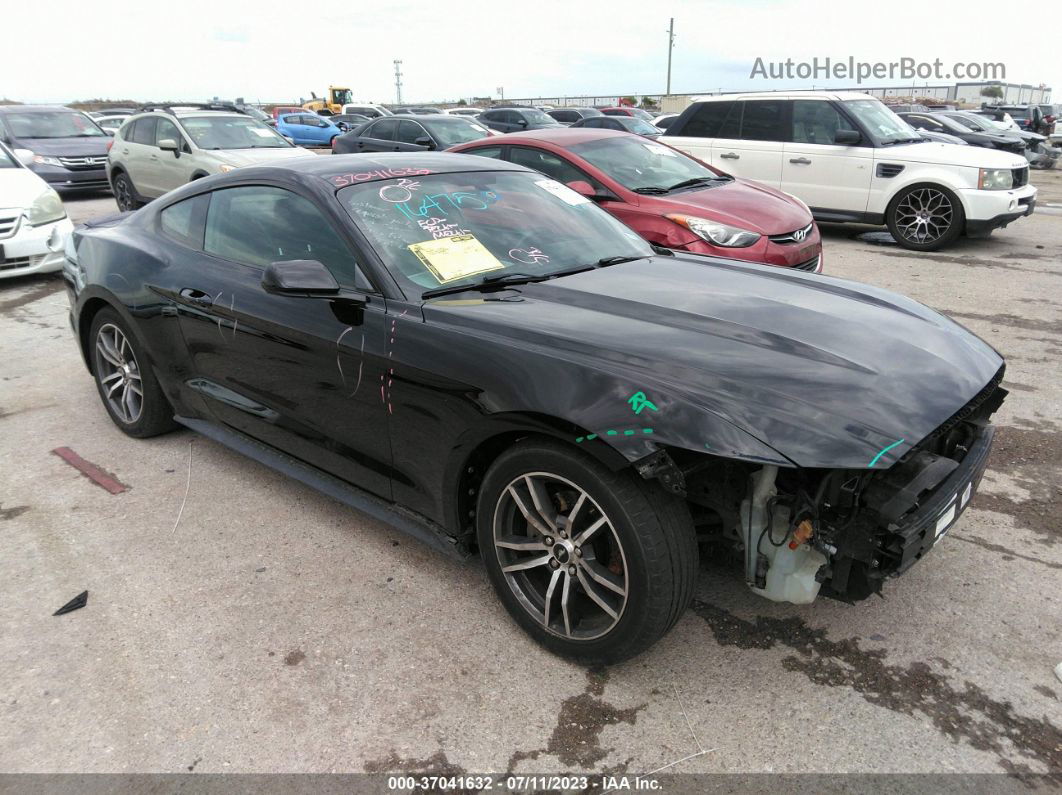 2015 Ford Mustang V6 Black vin: 1FA6P8AM7F5329544