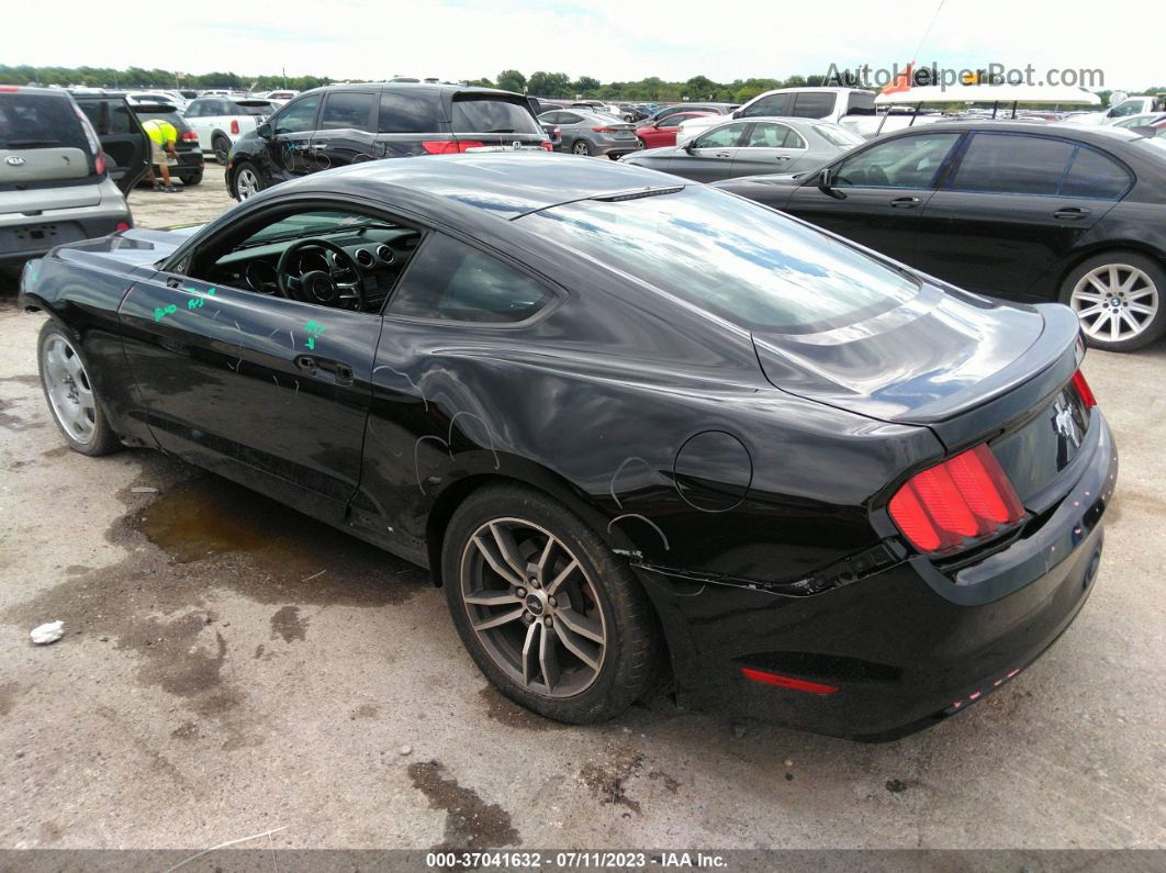 2015 Ford Mustang V6 Black vin: 1FA6P8AM7F5329544