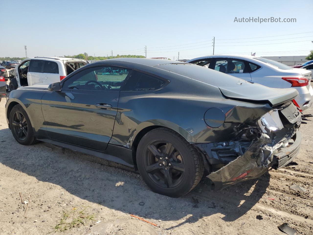 2015 Ford Mustang  Charcoal vin: 1FA6P8AM7F5336199