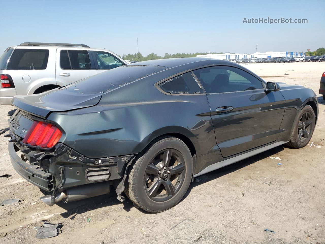 2015 Ford Mustang  Угольный vin: 1FA6P8AM7F5336199