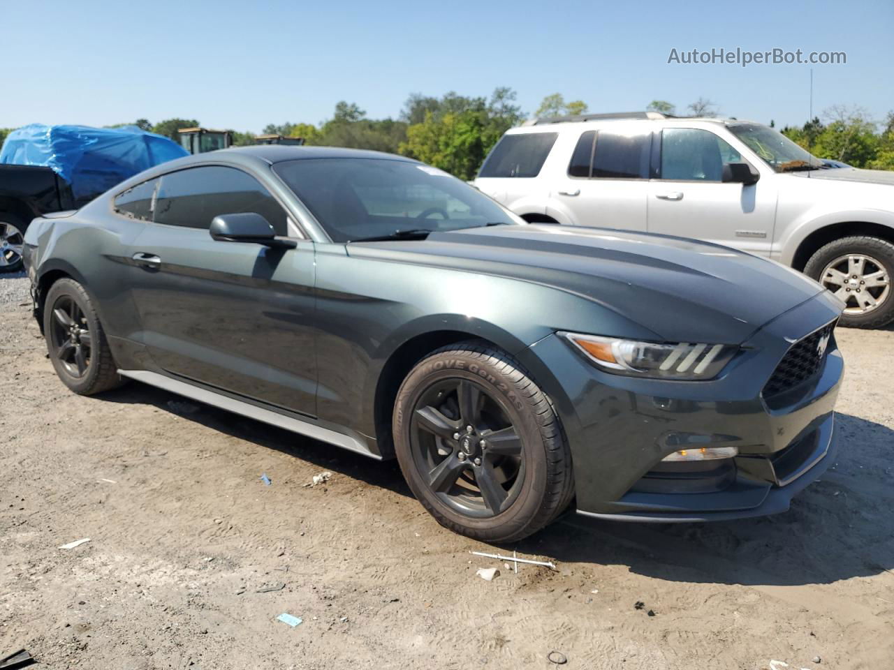 2015 Ford Mustang  Charcoal vin: 1FA6P8AM7F5336199