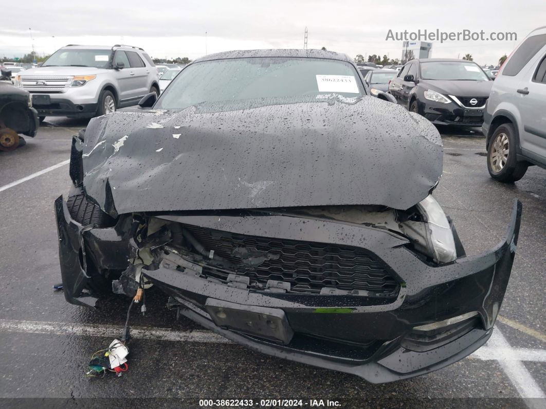 2015 Ford Mustang V6 Black vin: 1FA6P8AM7F5371258