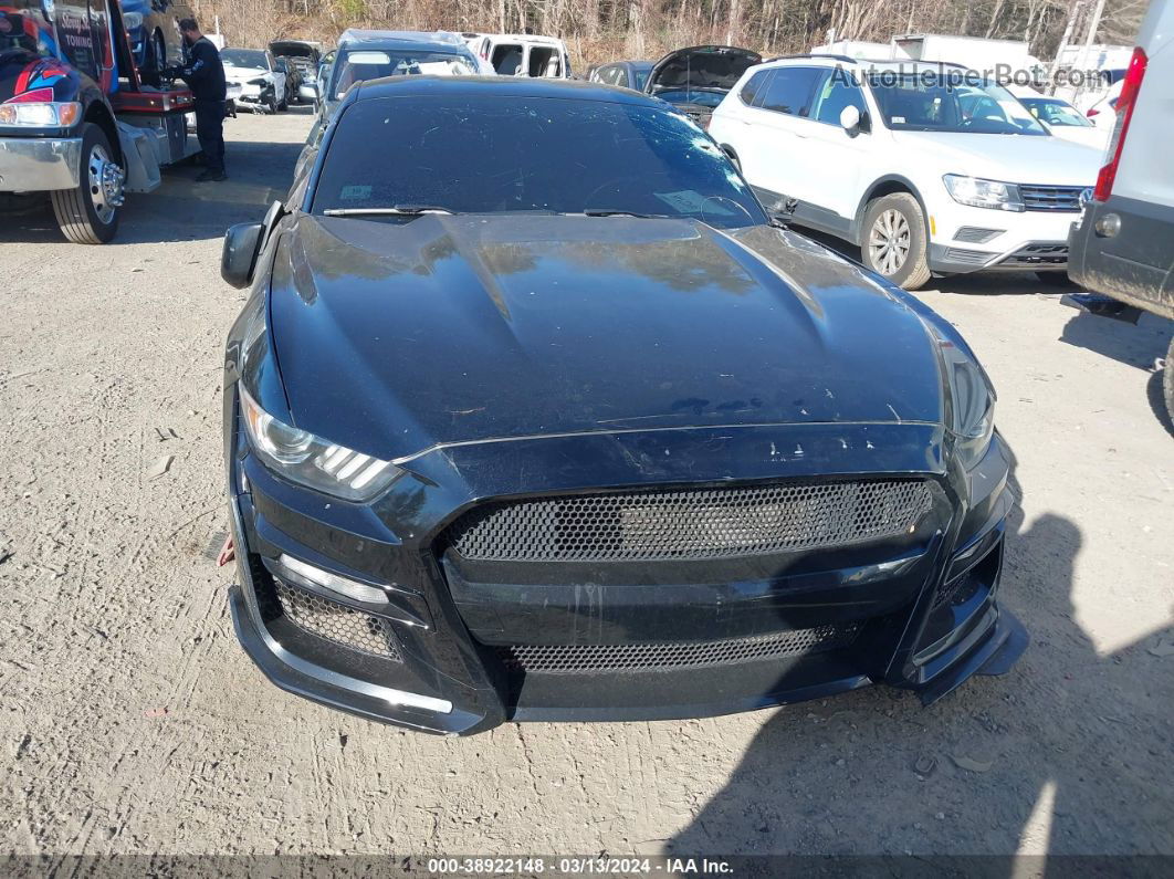 2016 Ford Mustang V6 Black vin: 1FA6P8AM7G5218168