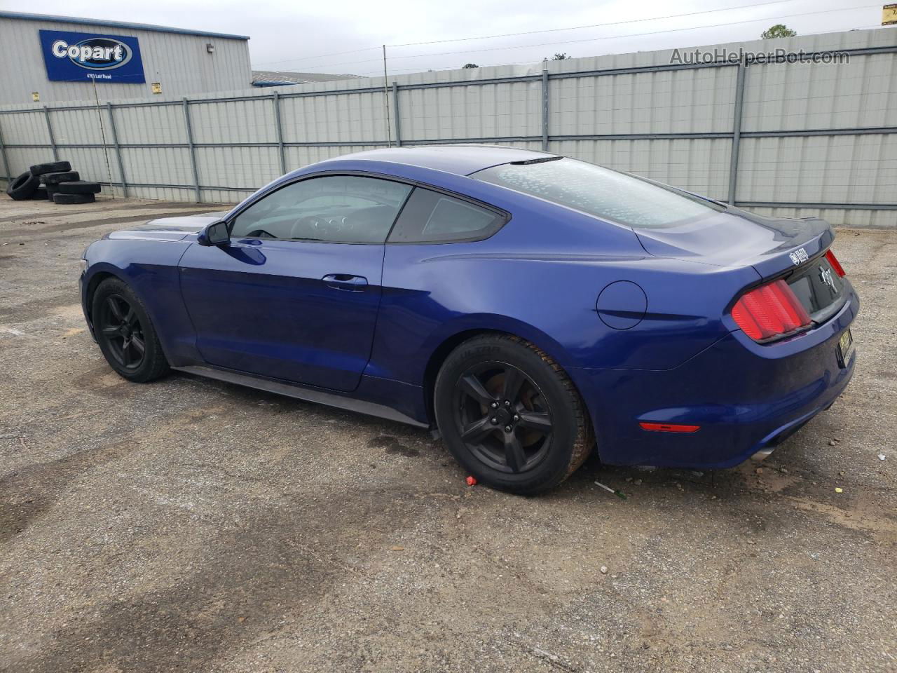 2016 Ford Mustang  Blue vin: 1FA6P8AM7G5220244