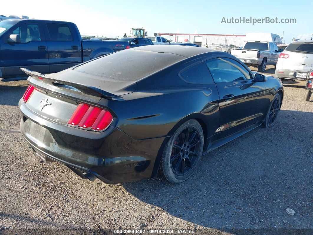 2016 Ford Mustang V6 Black vin: 1FA6P8AM7G5327116