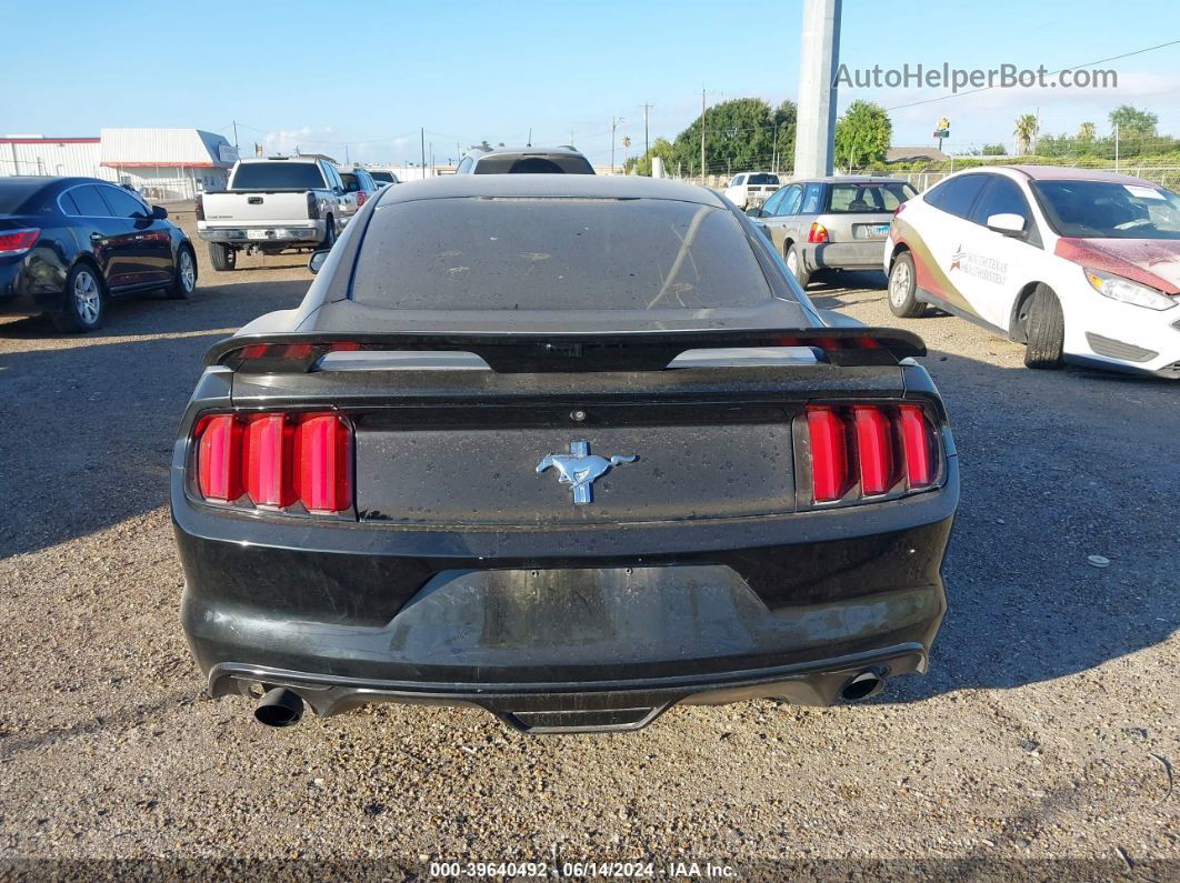 2016 Ford Mustang V6 Black vin: 1FA6P8AM7G5327116