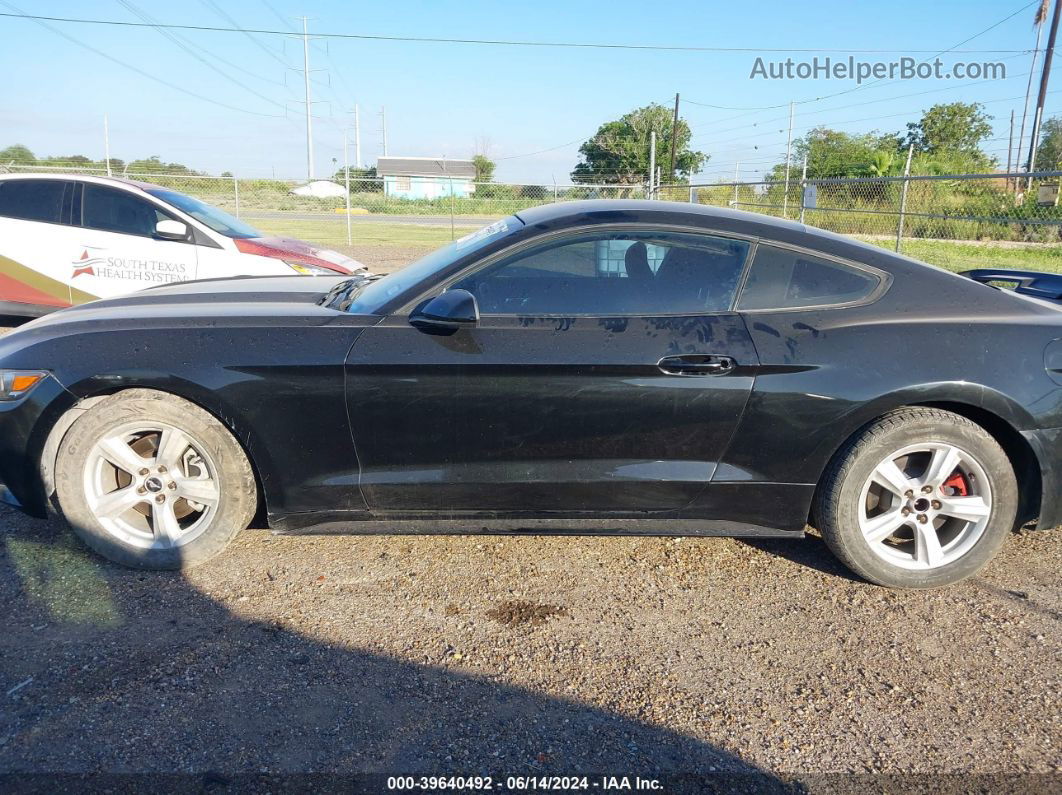 2016 Ford Mustang V6 Black vin: 1FA6P8AM7G5327116