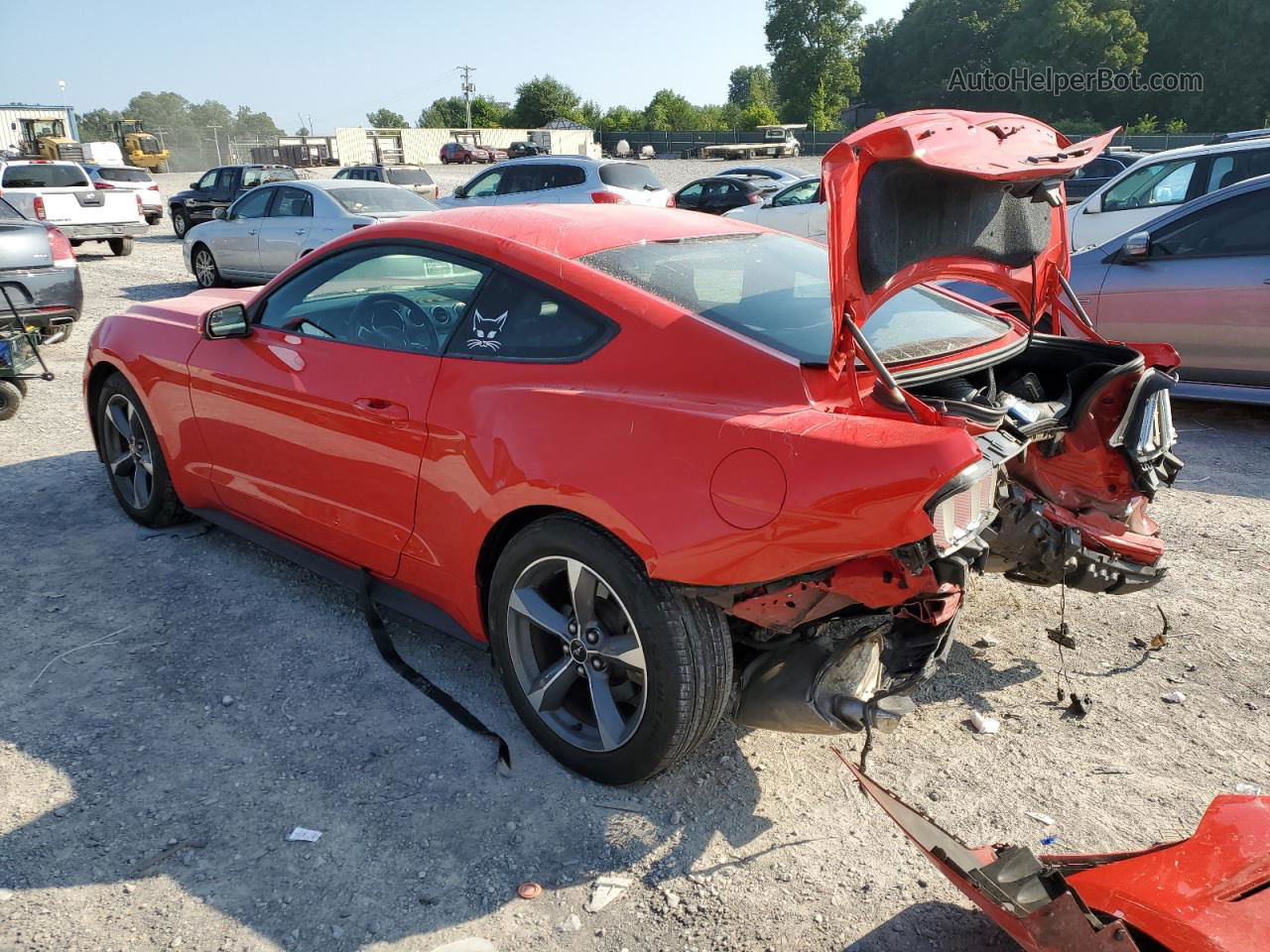 2015 Ford Mustang  Red vin: 1FA6P8AM8F5300747