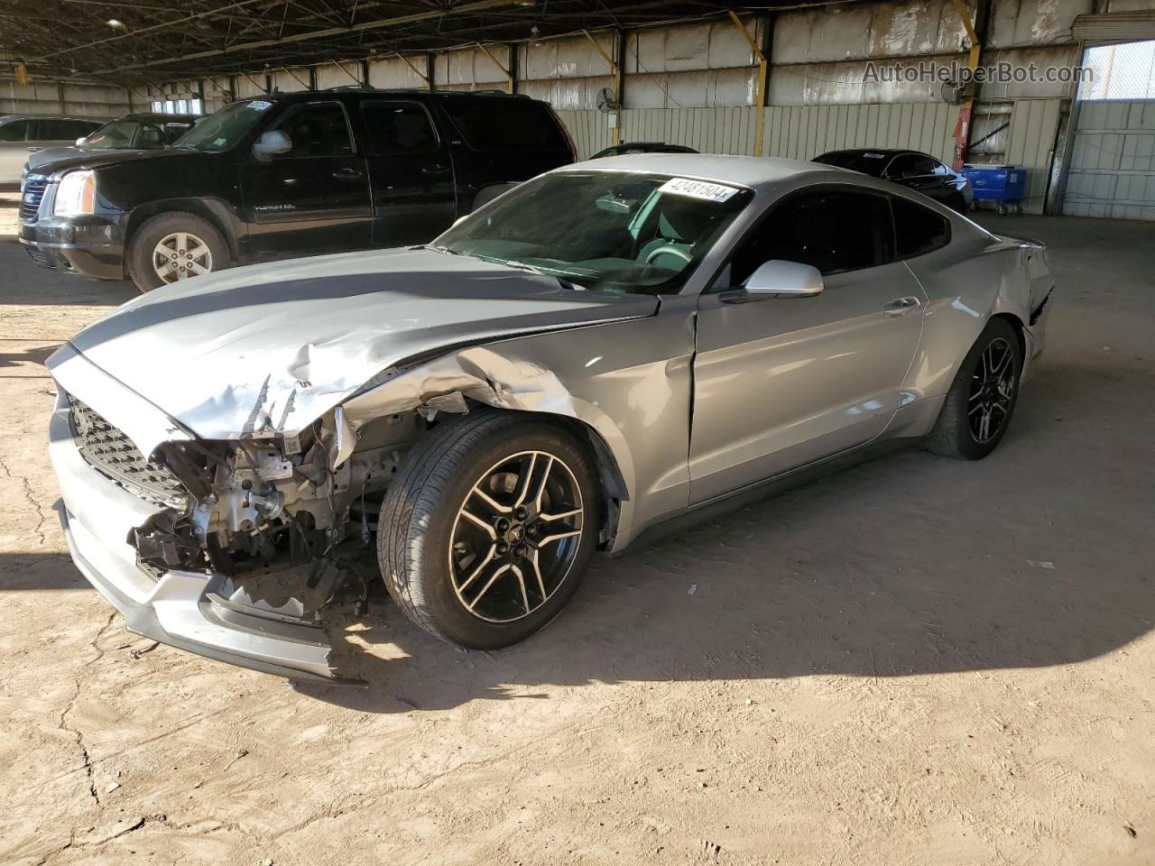 2015 Ford Mustang  Gray vin: 1FA6P8AM8F5314664