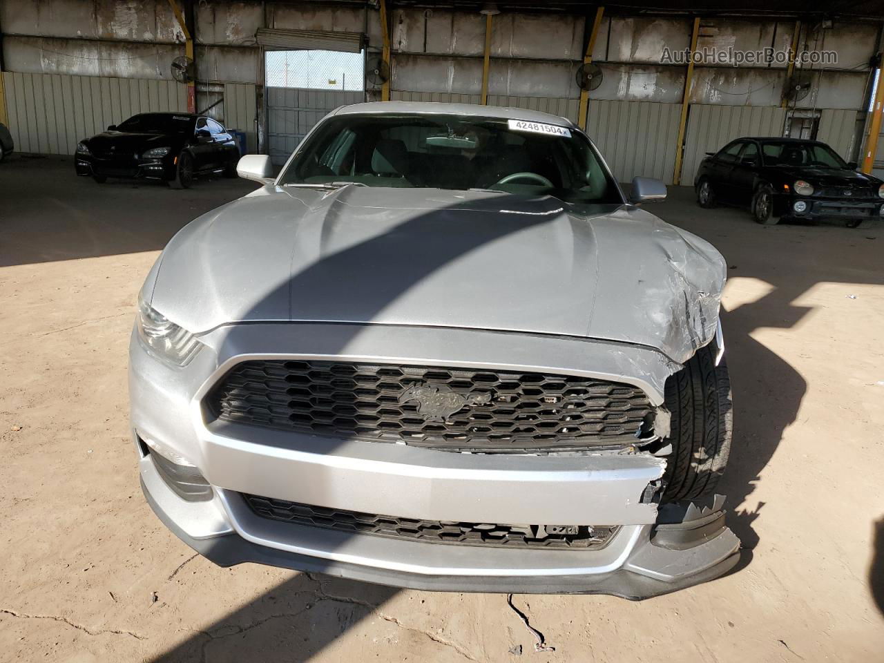 2015 Ford Mustang  Gray vin: 1FA6P8AM8F5314664