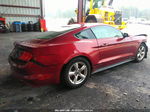 2015 Ford Mustang V6 Burgundy vin: 1FA6P8AM8F5340245