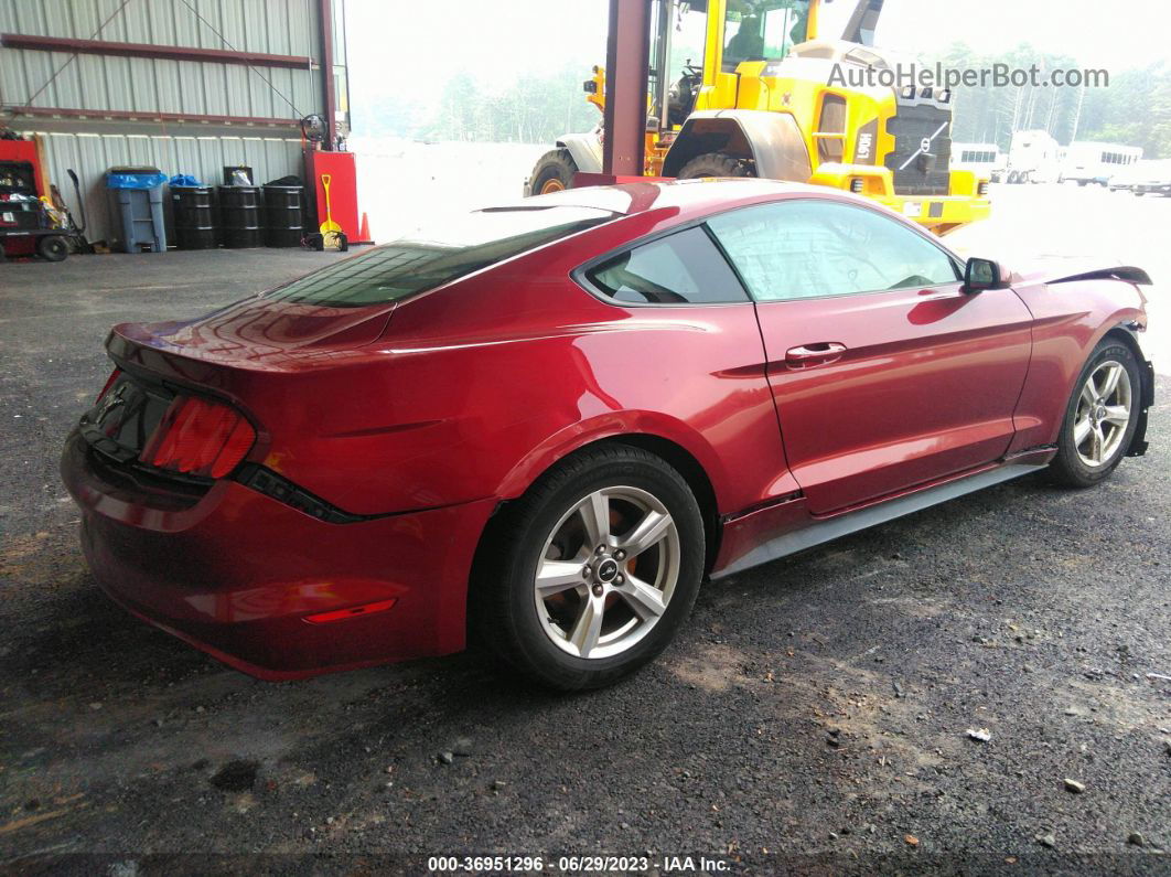 2015 Ford Mustang V6 Бордовый vin: 1FA6P8AM8F5340245