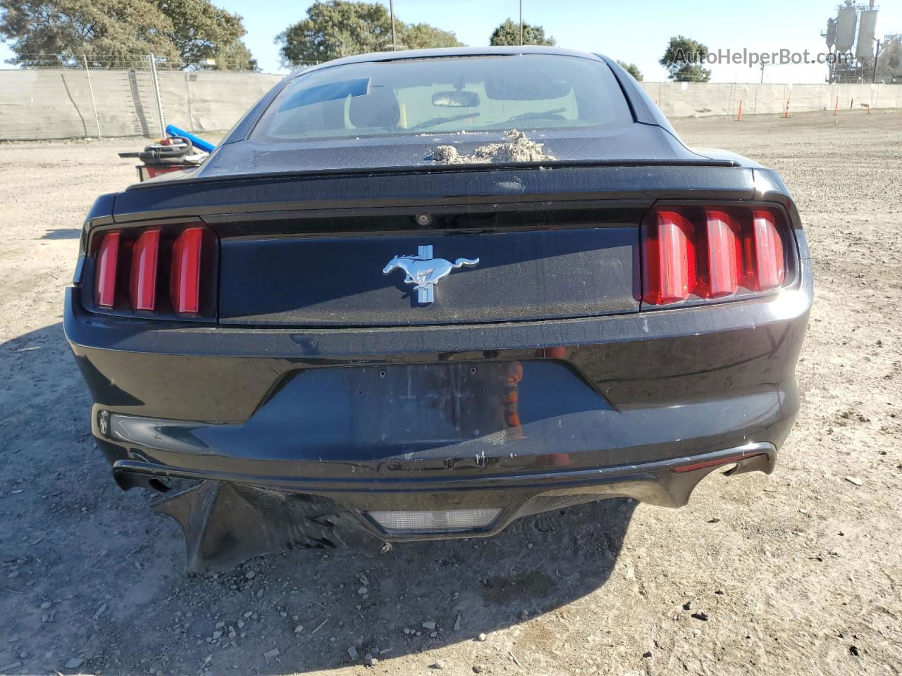 2015 Ford Mustang  Black vin: 1FA6P8AM8F5379966