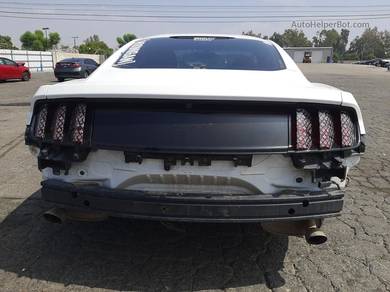 2016 Ford Mustang  White vin: 1FA6P8AM8G5303326