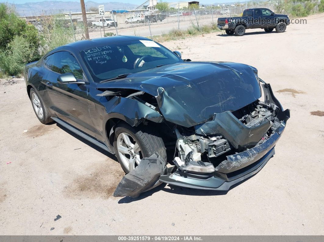 2016 Ford Mustang V6 Green vin: 1FA6P8AM8G5323530