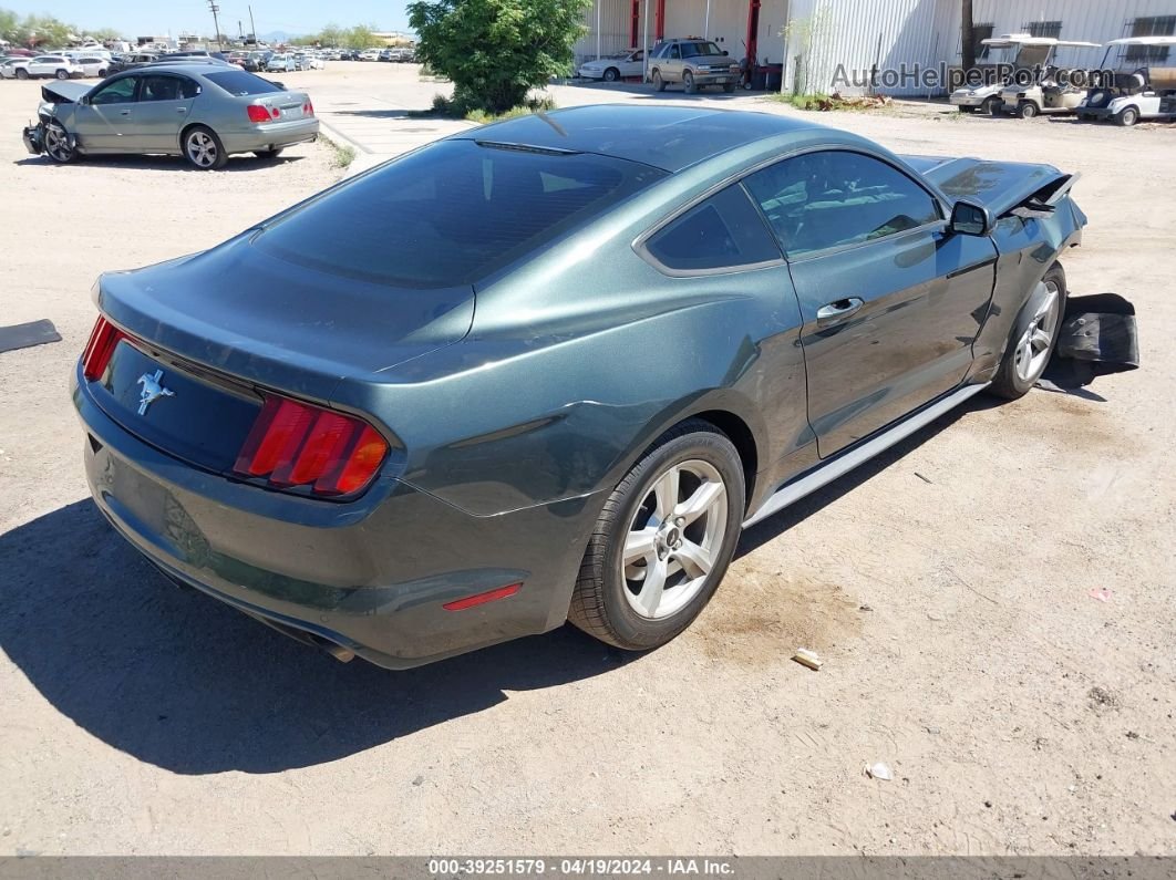 2016 Ford Mustang V6 Green vin: 1FA6P8AM8G5323530