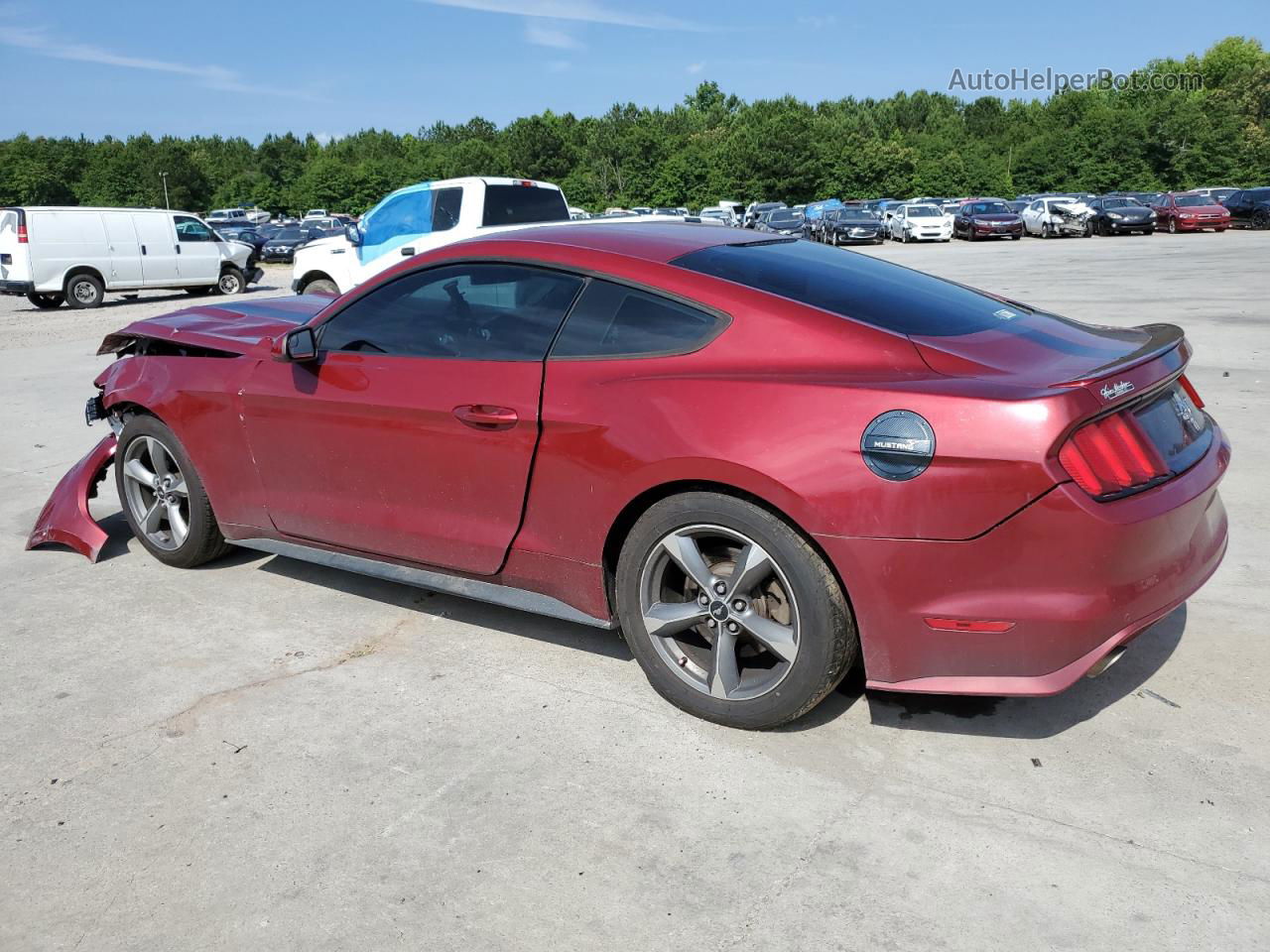 2016 Ford Mustang  Красный vin: 1FA6P8AM8G5337539