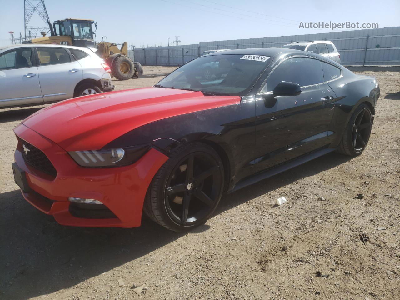 2015 Ford Mustang  Two Tone vin: 1FA6P8AM9F5342859