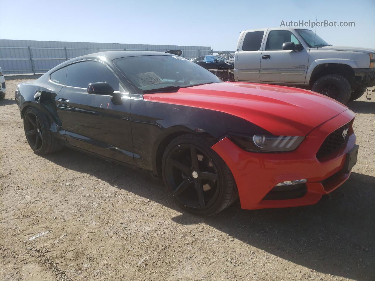 2015 Ford Mustang  Two Tone vin: 1FA6P8AM9F5342859