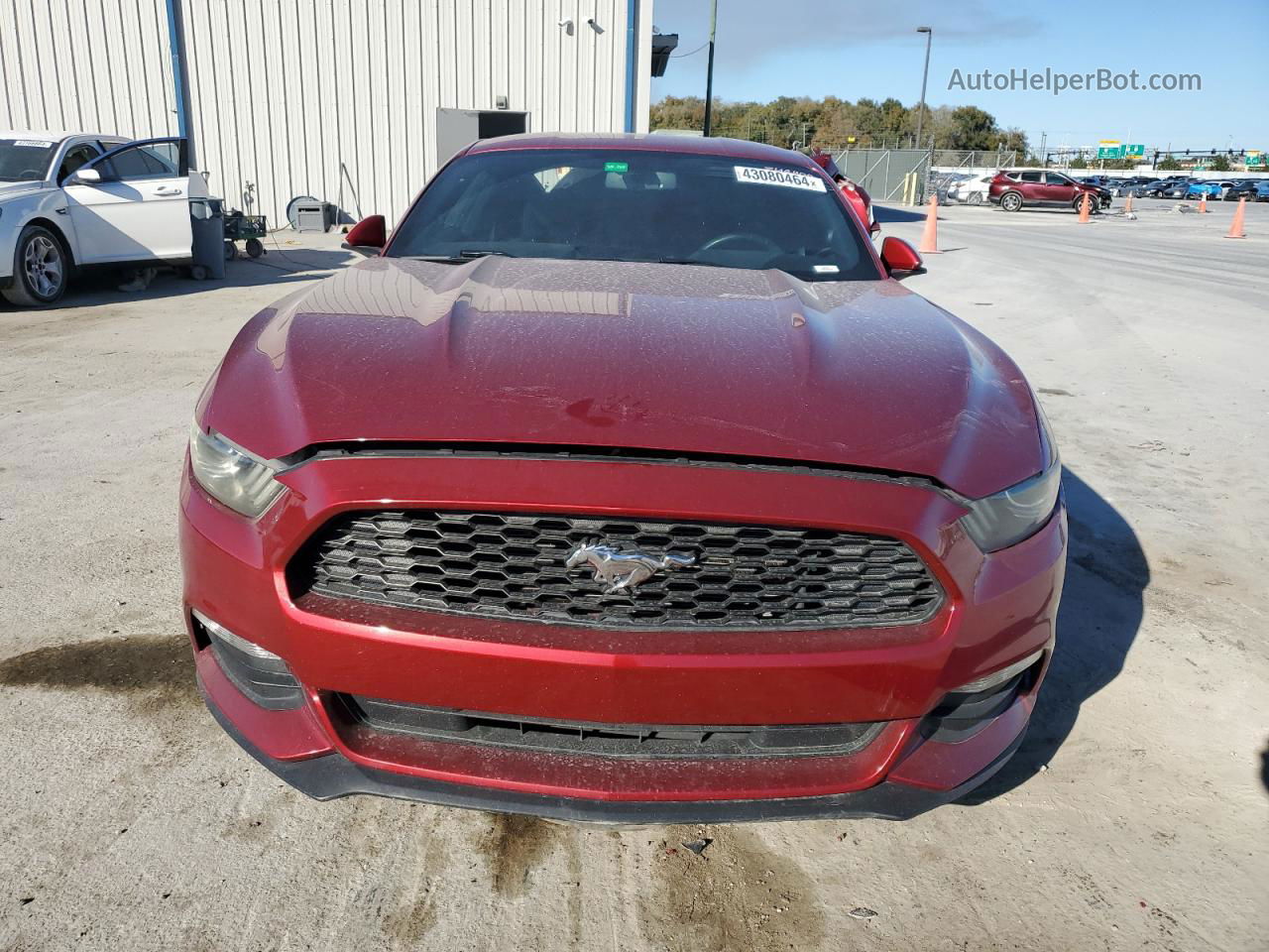 2015 Ford Mustang  Red vin: 1FA6P8AM9F5388143