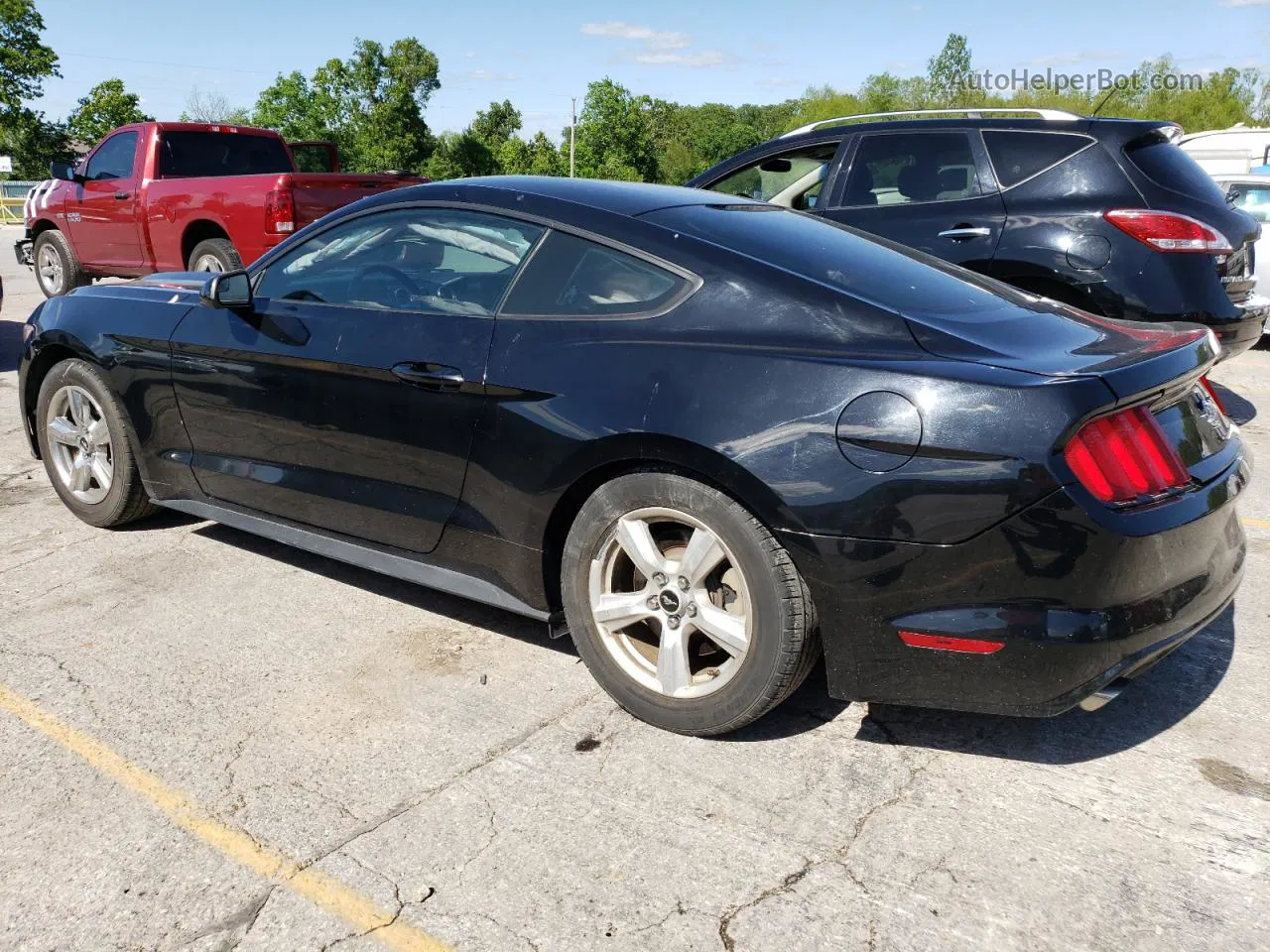 2015 Ford Mustang  Black vin: 1FA6P8AM9F5403627