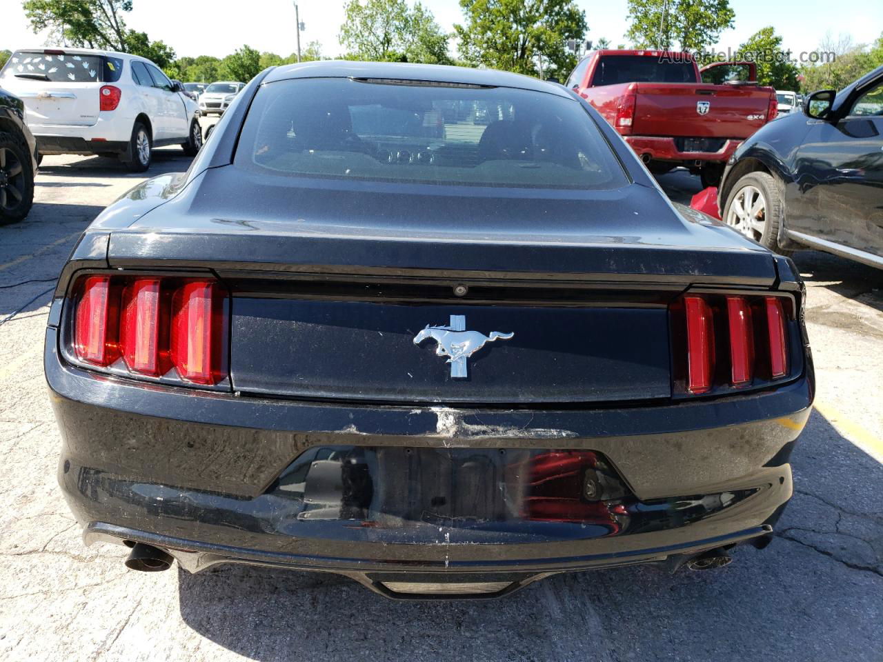 2015 Ford Mustang  Black vin: 1FA6P8AM9F5403627