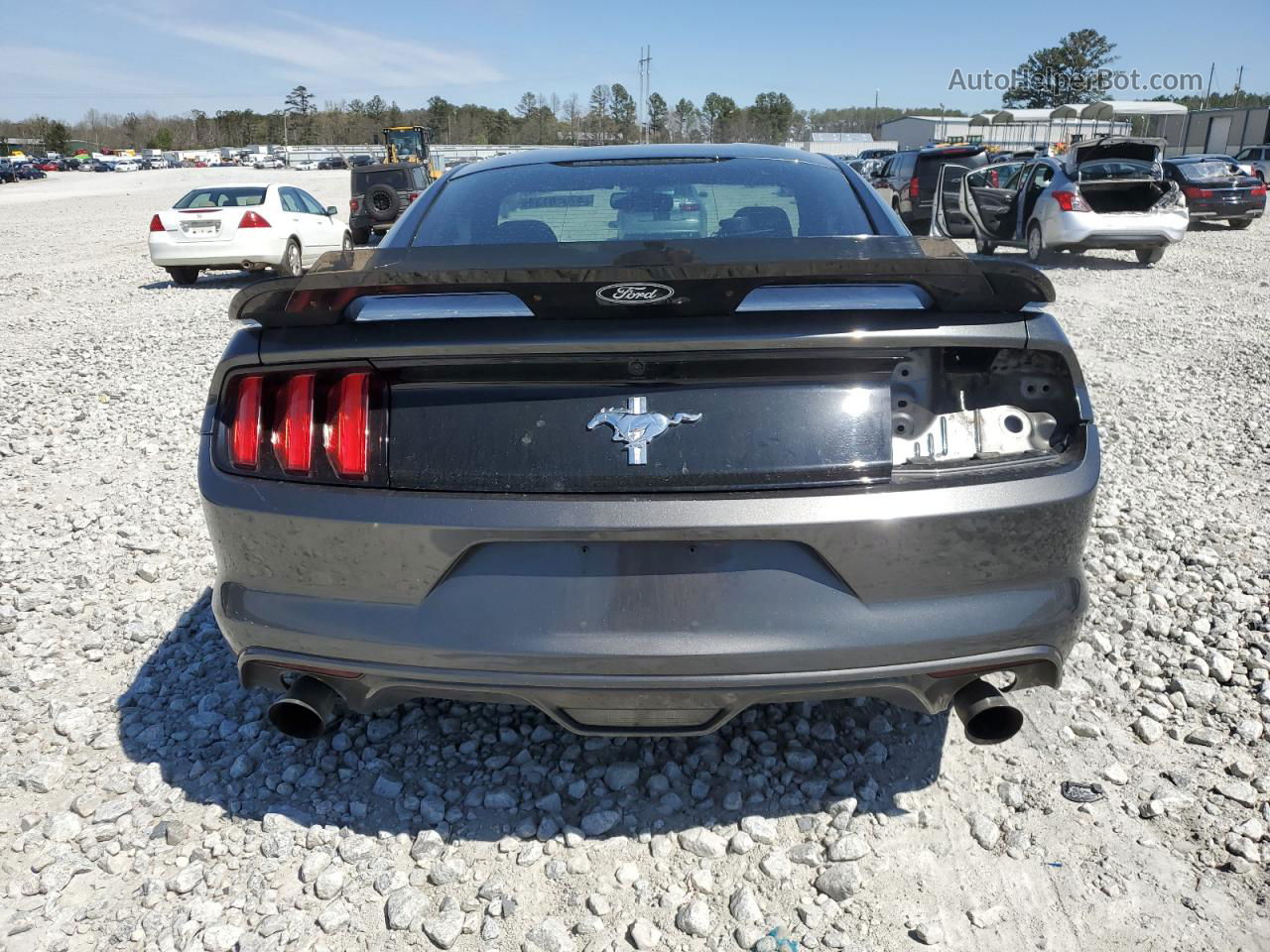 2016 Ford Mustang  Gray vin: 1FA6P8AM9G5223873