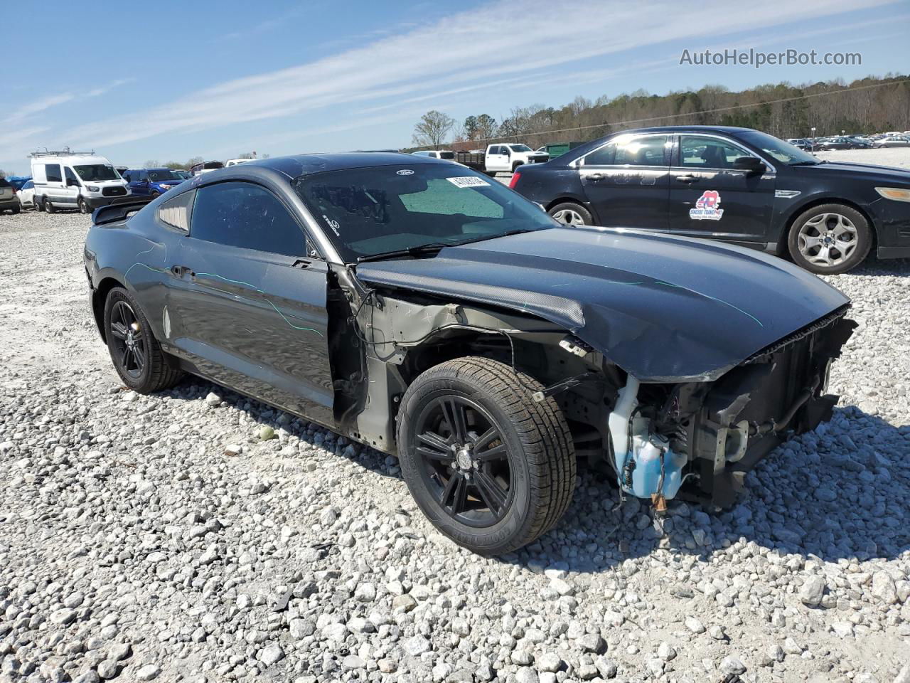 2016 Ford Mustang  Gray vin: 1FA6P8AM9G5223873