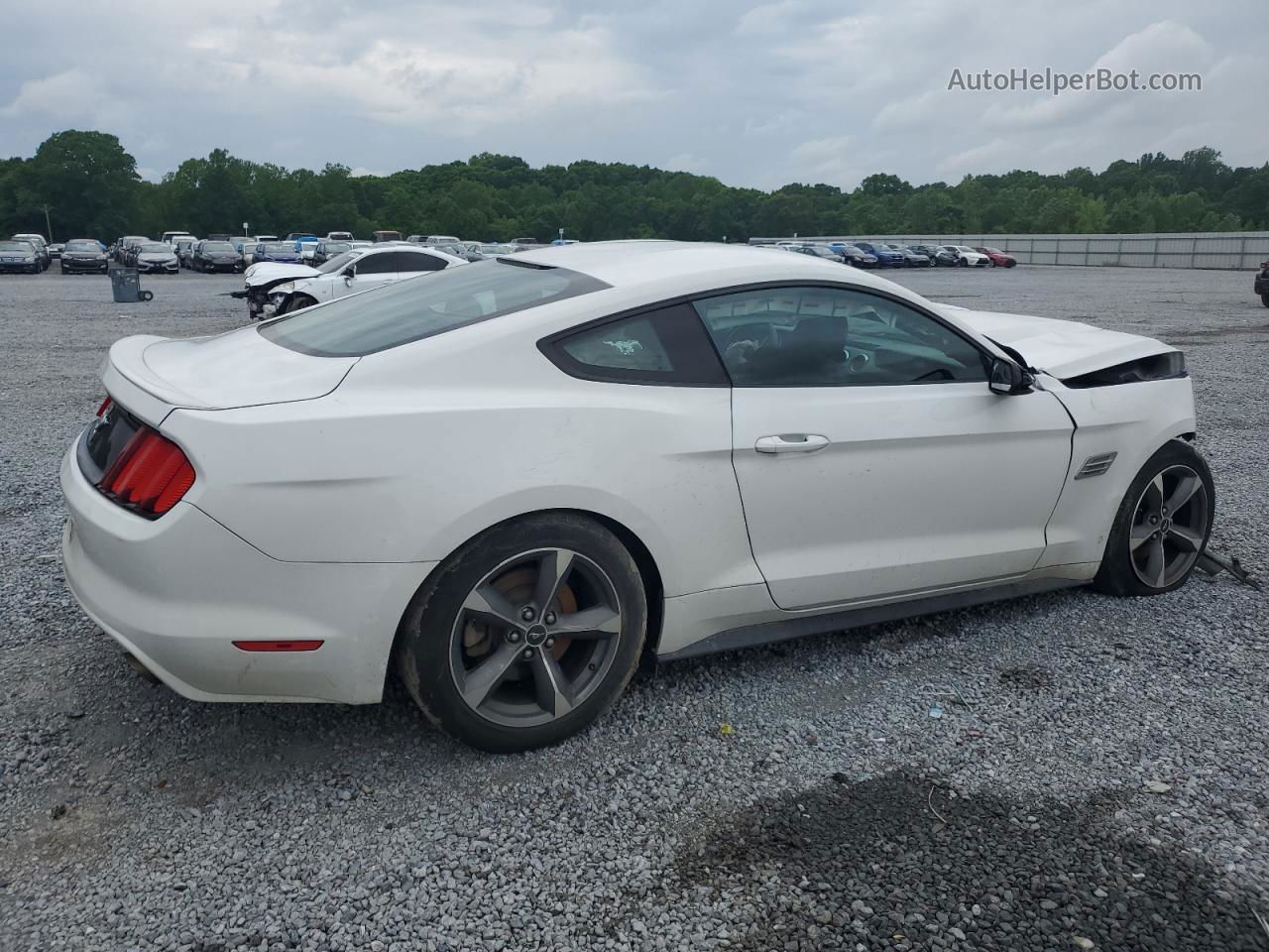 2016 Ford Mustang  White vin: 1FA6P8AM9G5292403